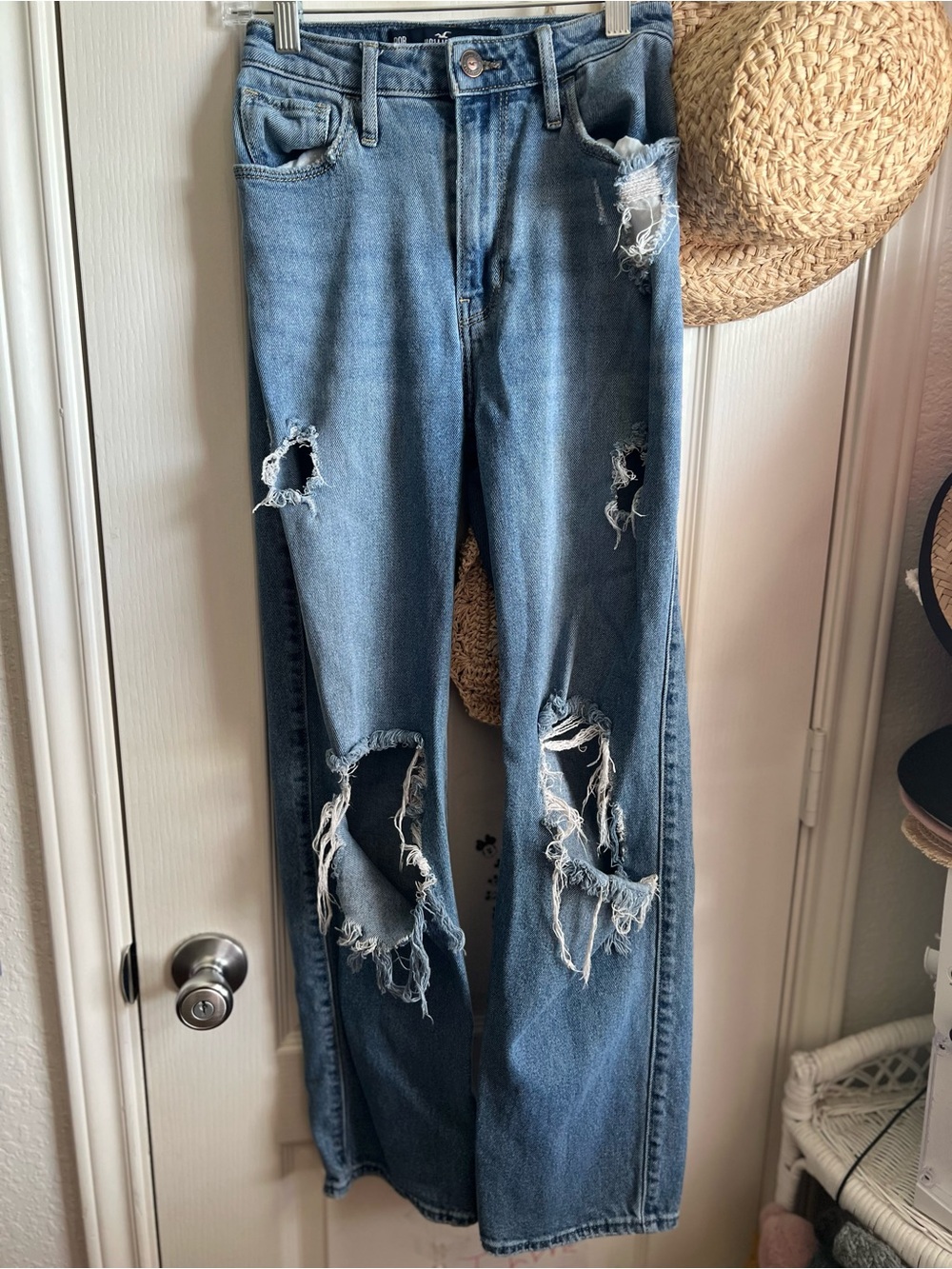 Hollister Ultra High Rise Dad Jean